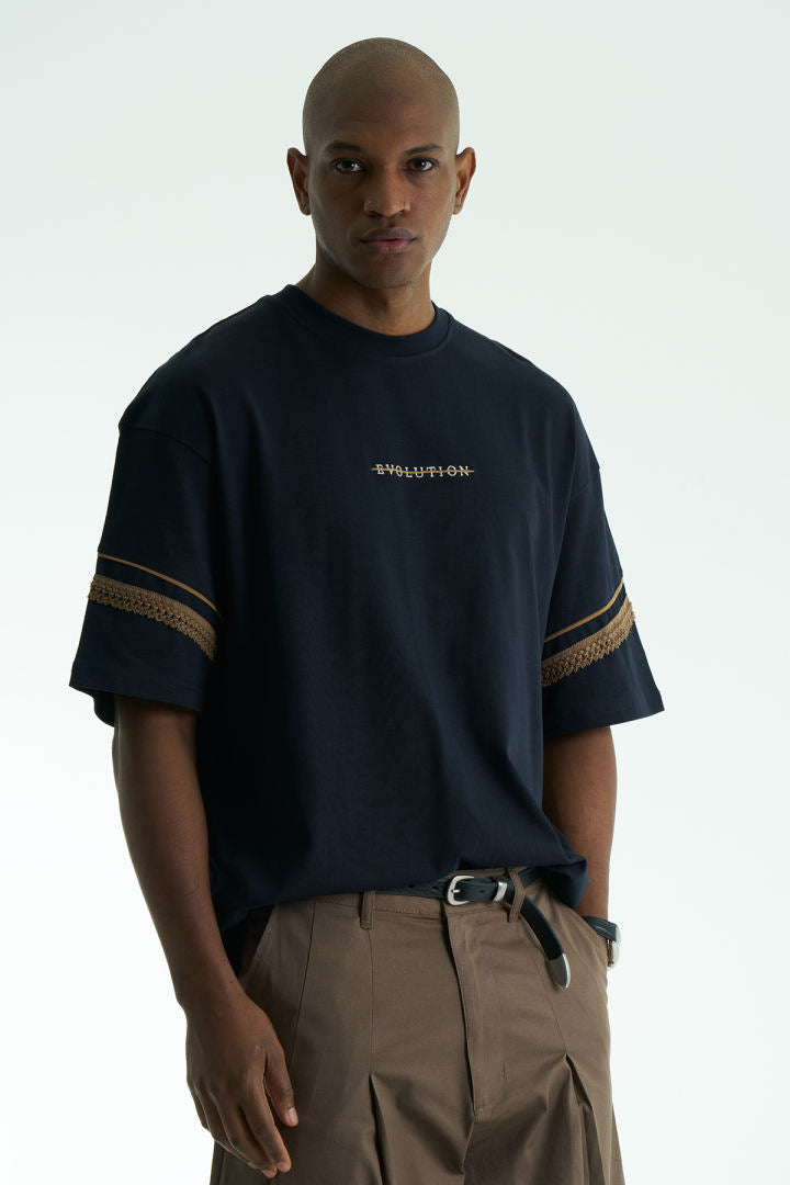 T-SHIRT SW EVOLUTION DARK BLUE 5072