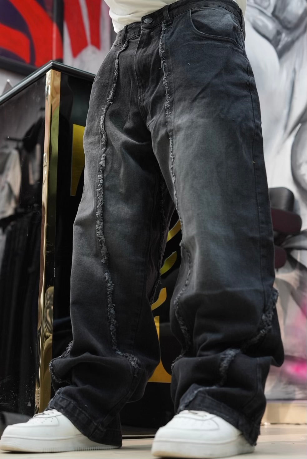 BAGGY JEANS STORM V3 BLACK