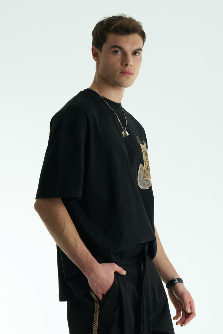 T-SHIRT SW BLACK 5087