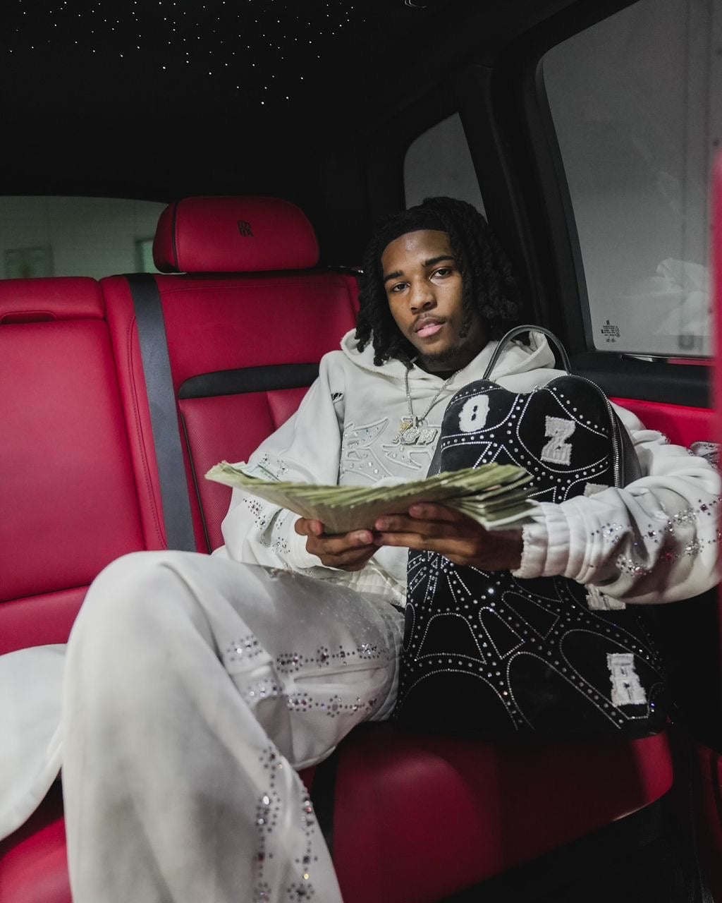 ENSEMBLE STRASS WHITE