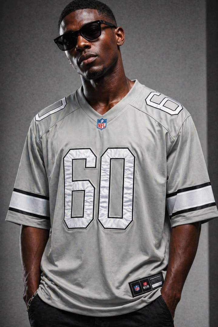 JERSEY NFL 60 GREY F-17