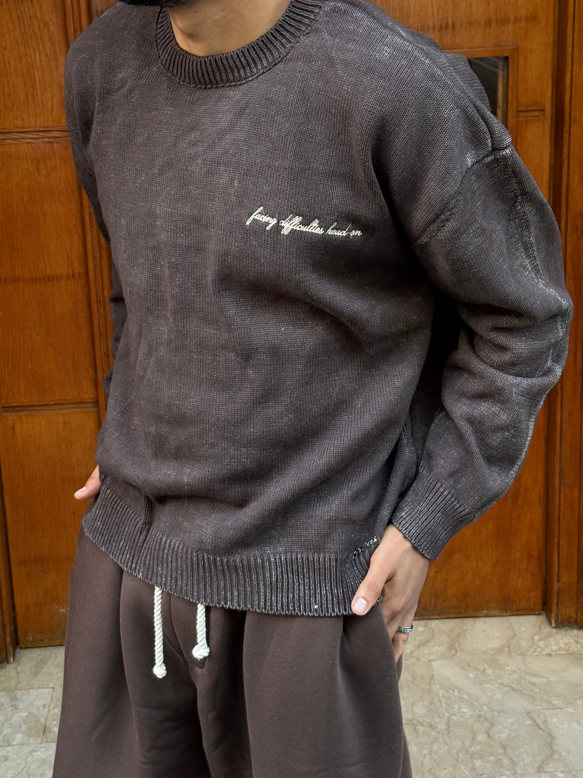 JUMPER FORGED BROWN PZ