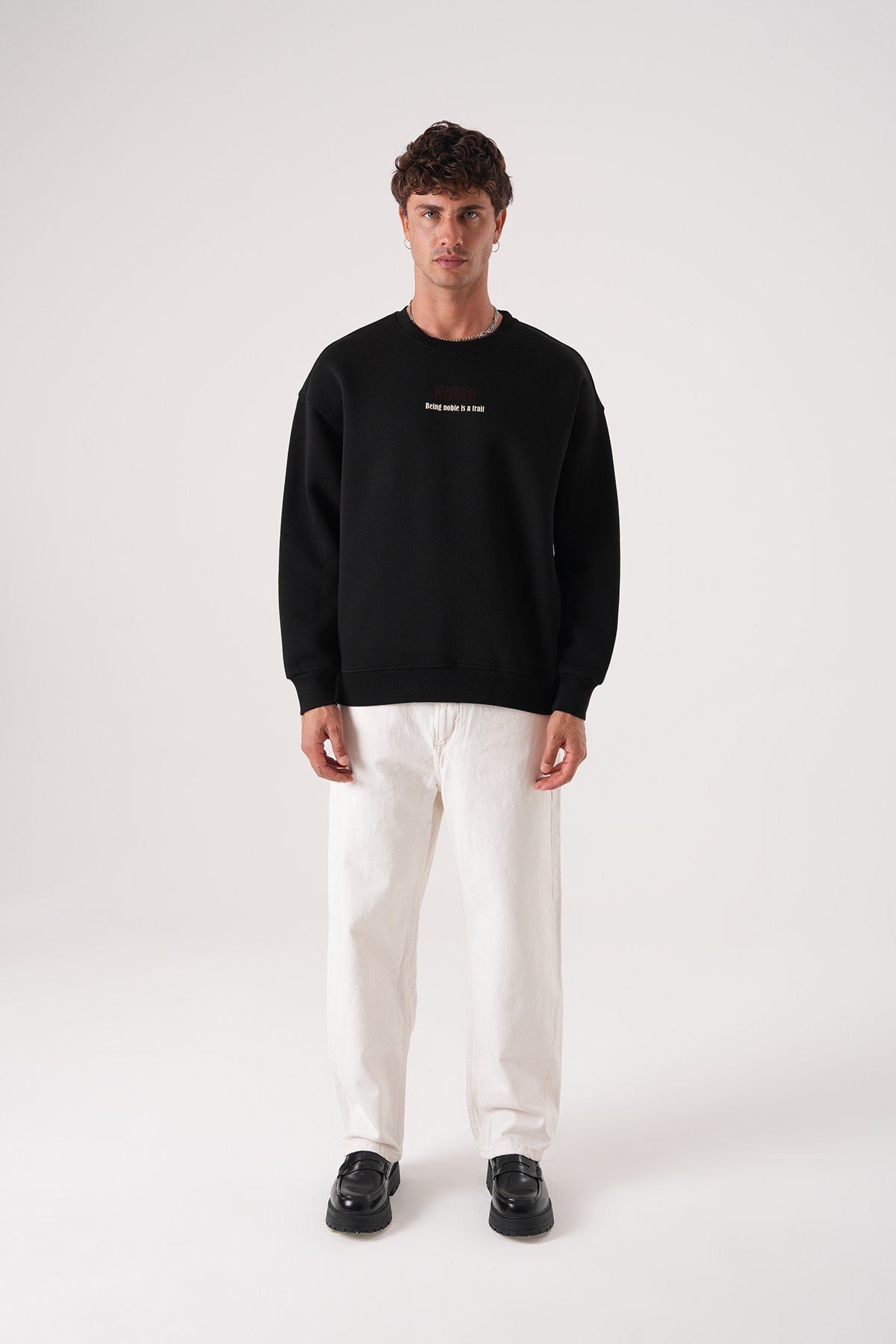 SWEATSHIRT NOBLE BLACK 257018