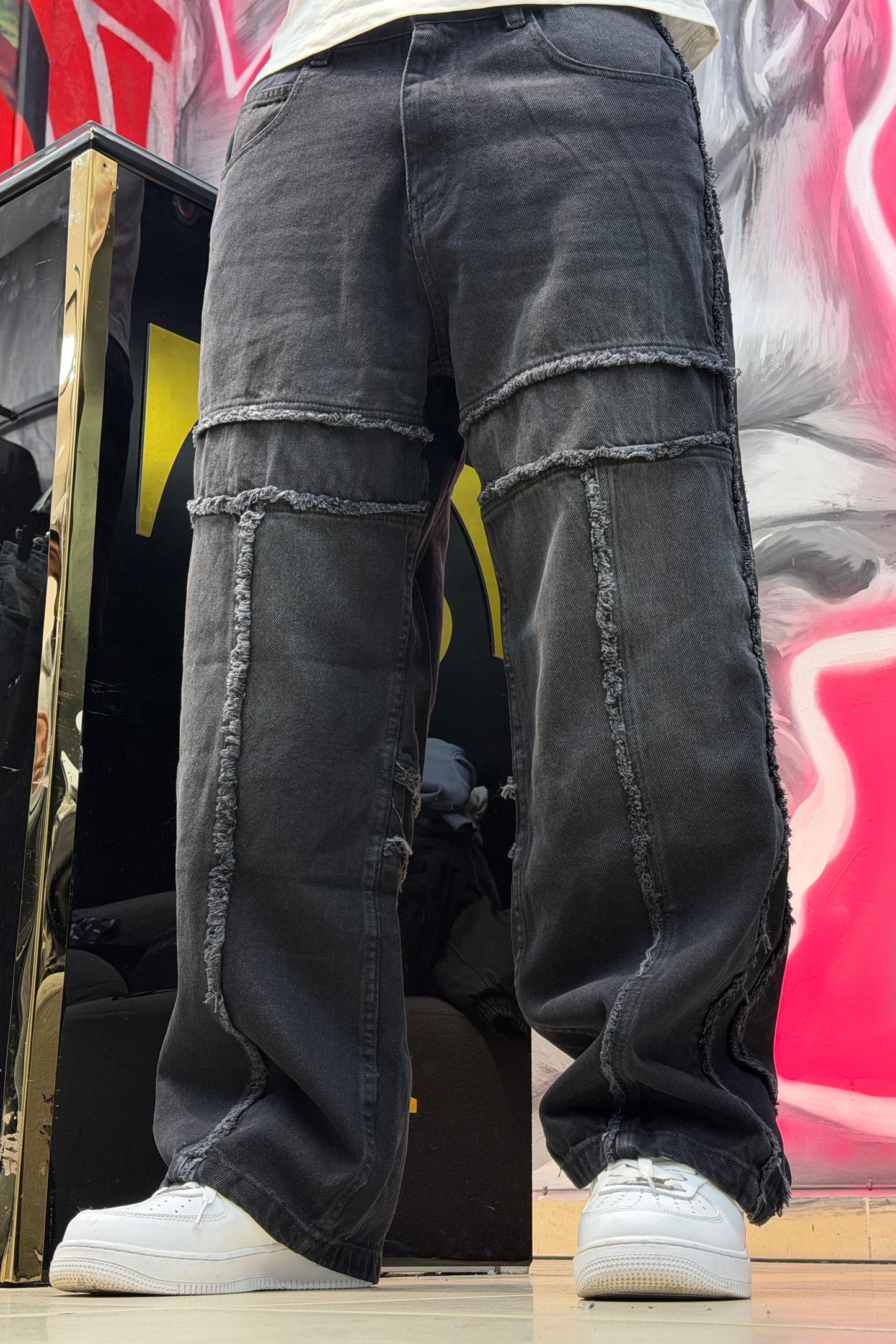 BAGGY JEANS STORM V4 BLACK