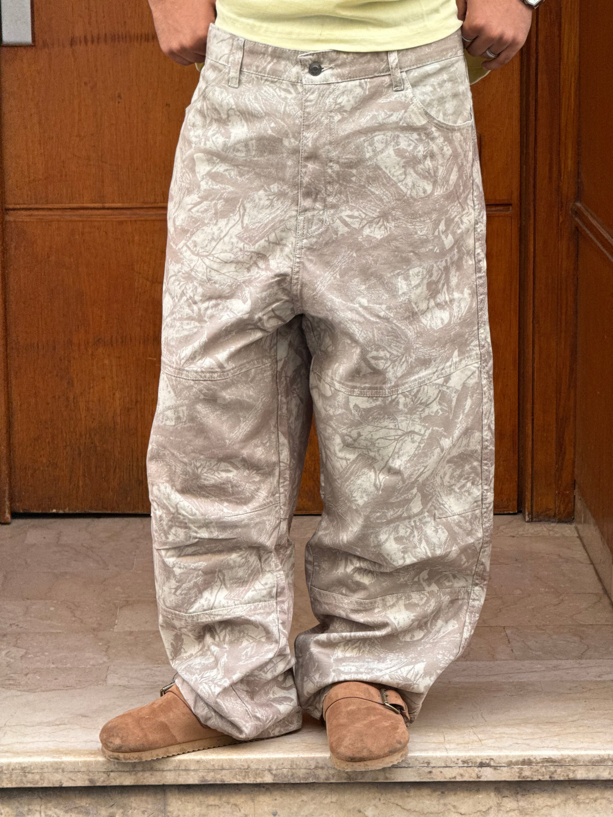 BAGGY PANTS IMPRIME FLOWER