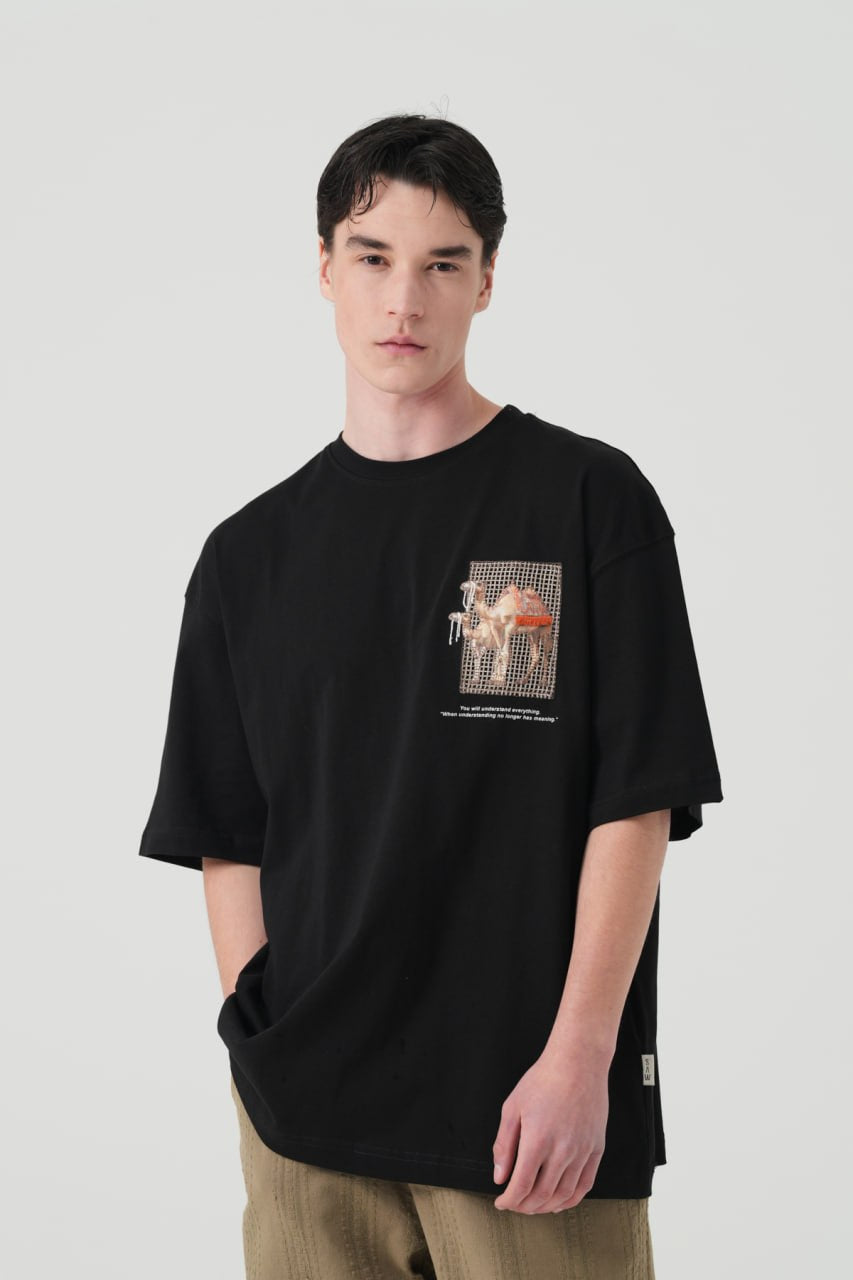 T-SHIRT SW BLACK 5134