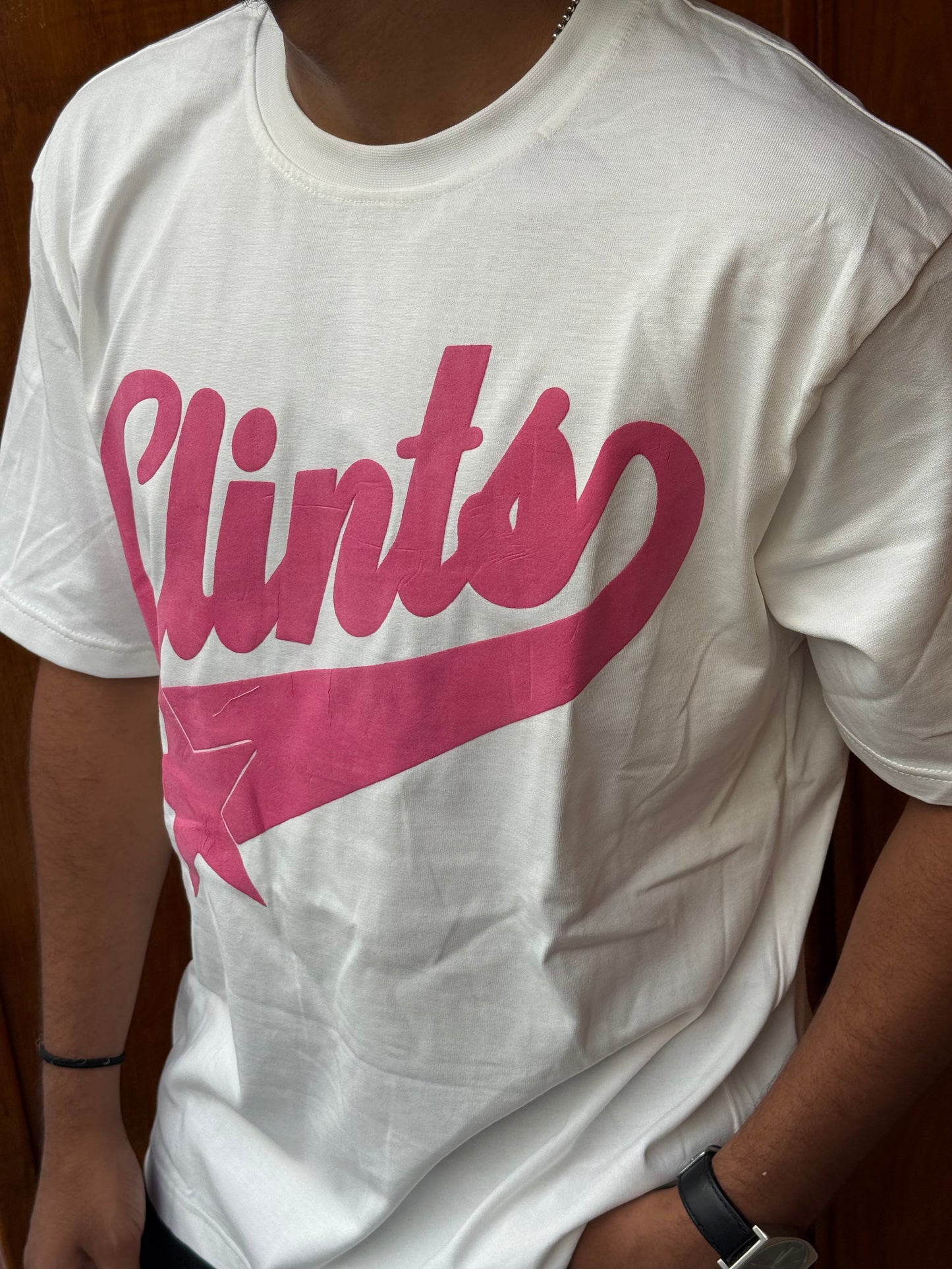 T-SHIRT CLINTS WHITE BL