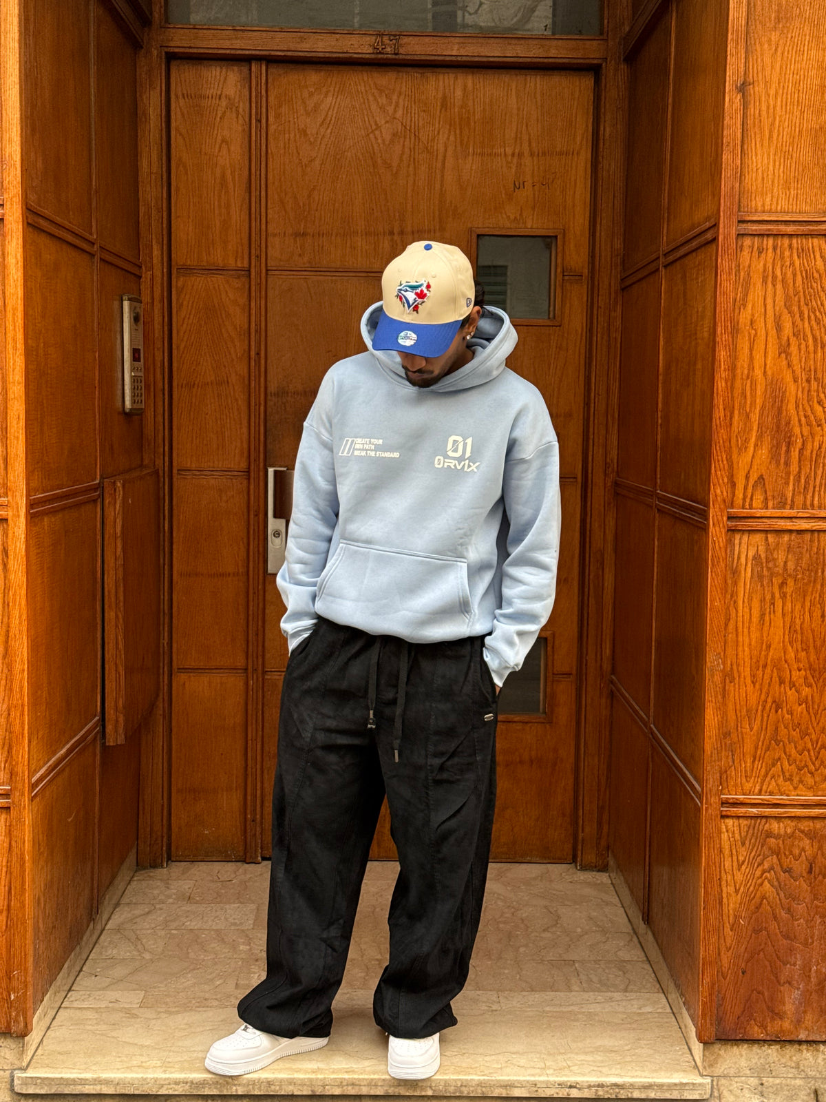 HOODIES ORVIX 01 ICE BLUE OVX