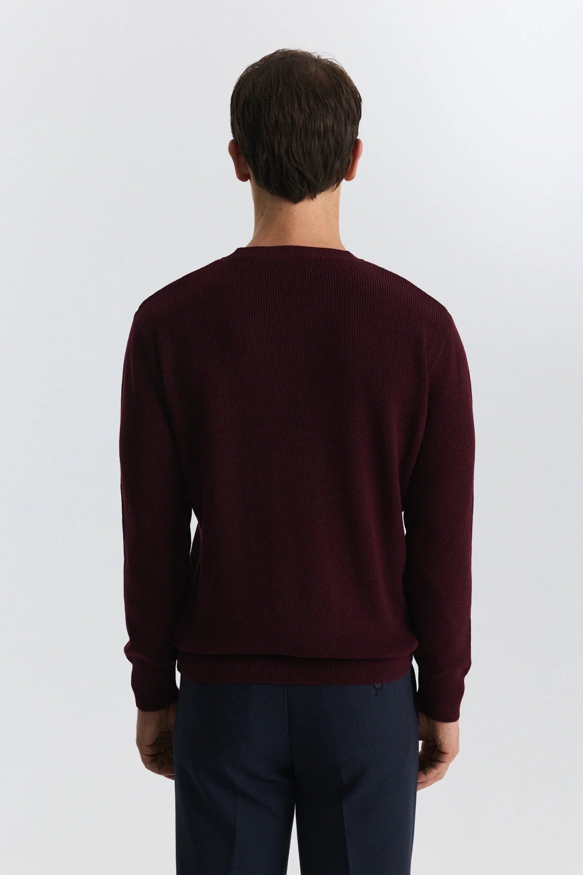 JUMPER BASIC BURGUNDY A25Y3153 ANT