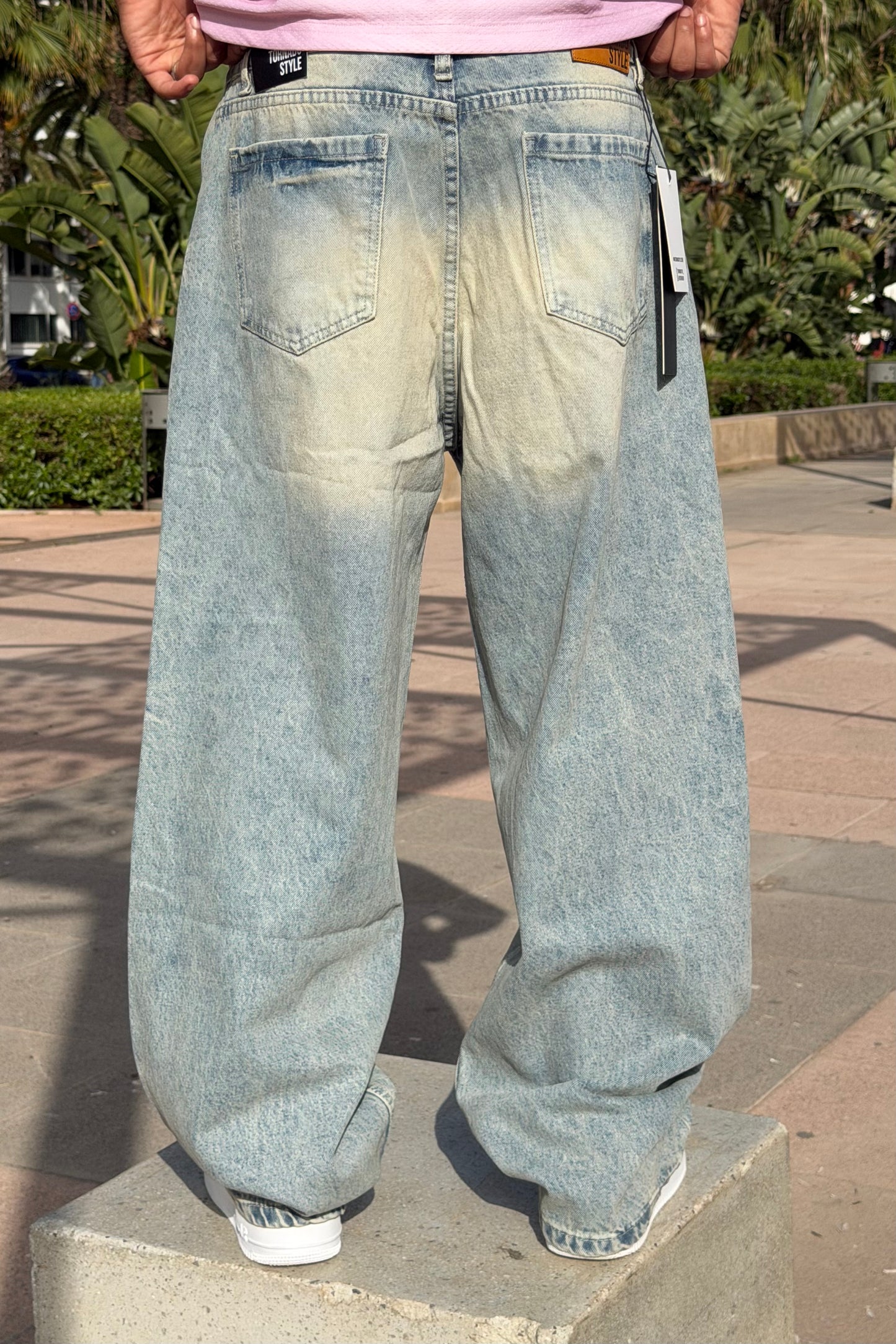 SUPPER BAGGY JEANS TORNADO STYLE DIRTY CLAIR