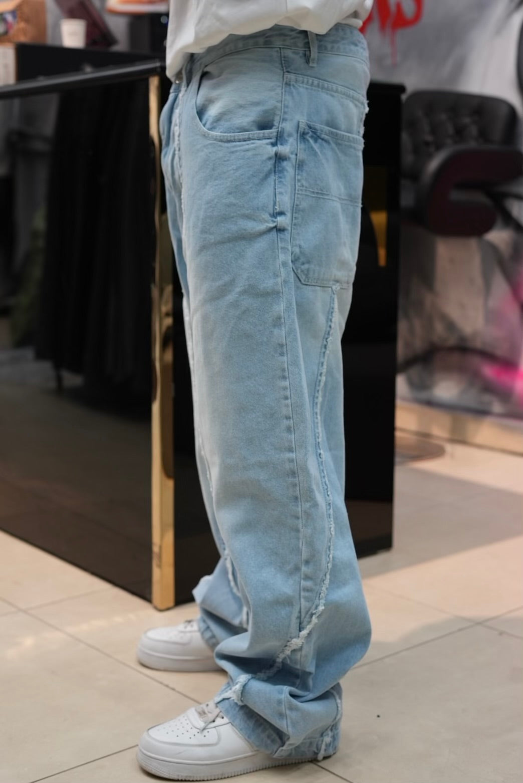 BAGGY JEANS STORM V3 DELAVE