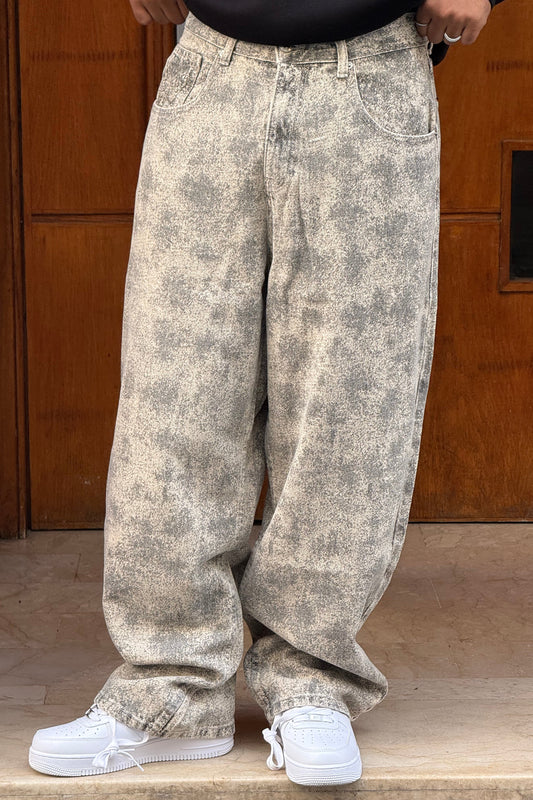 BAGGY JEANS IMPRIME TCHATCHA