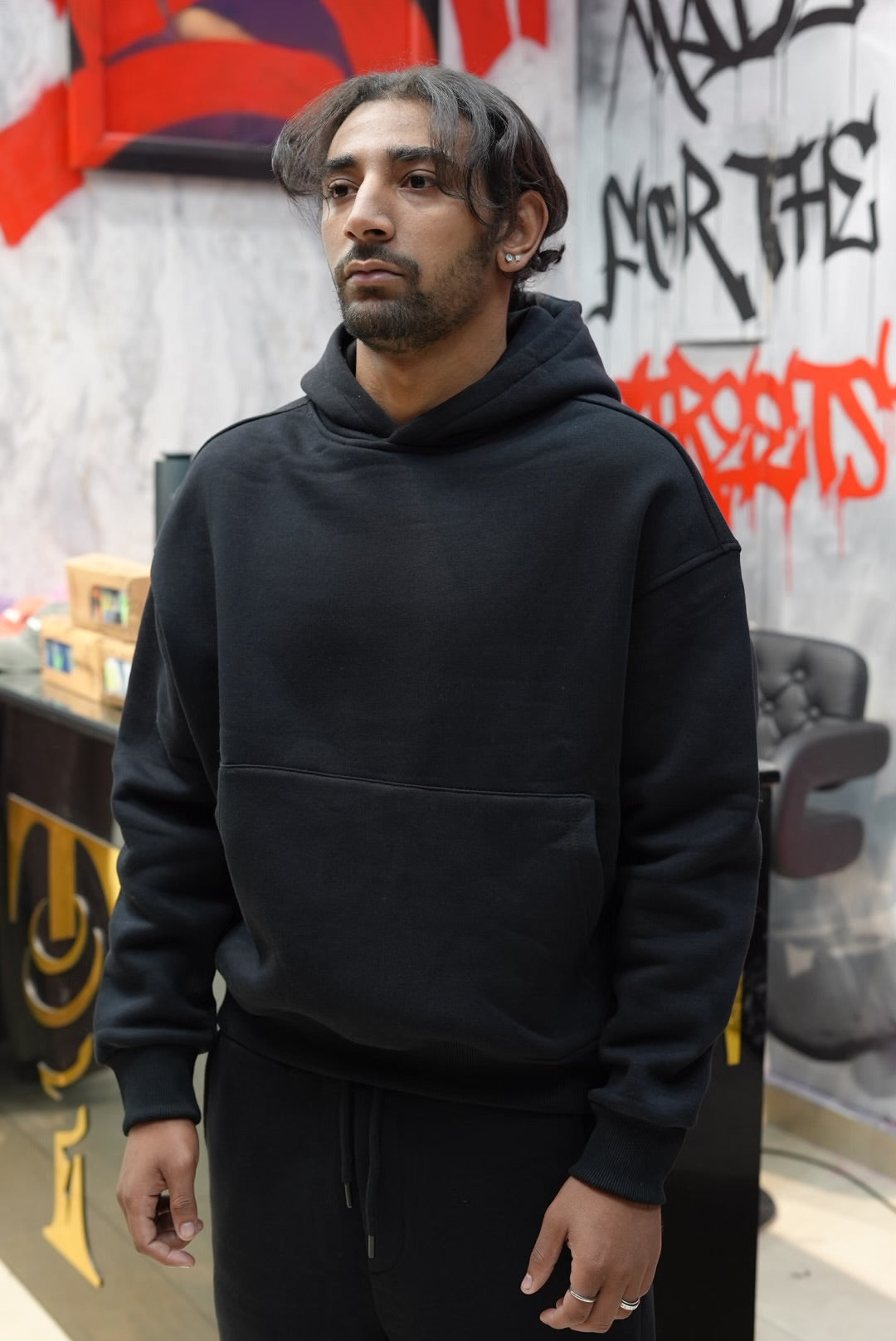 ENSEMBLE SWEATPANTS BLACK 9435