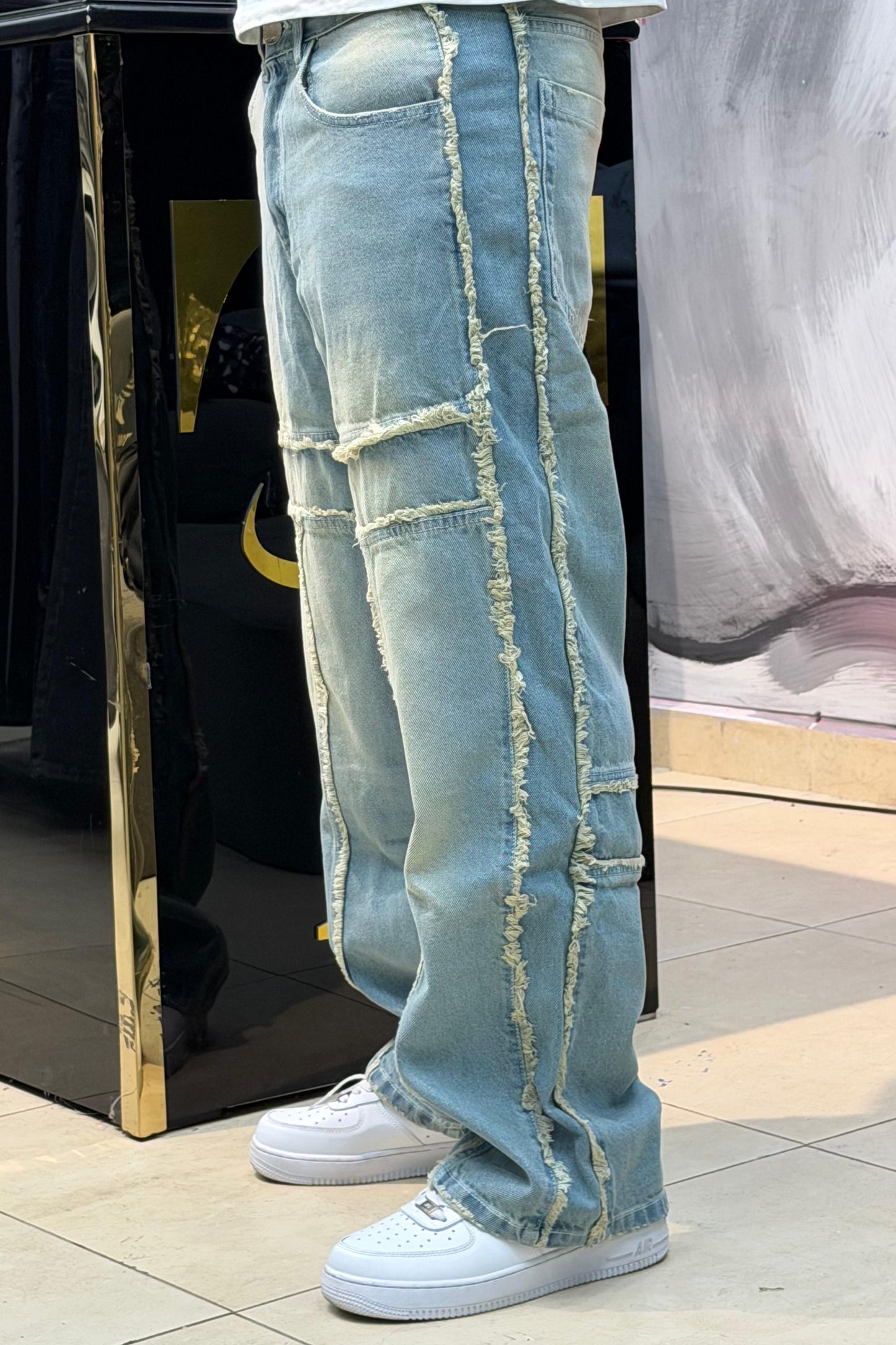 BAGGY JEANS STORM V4 DIRTY CLAIR