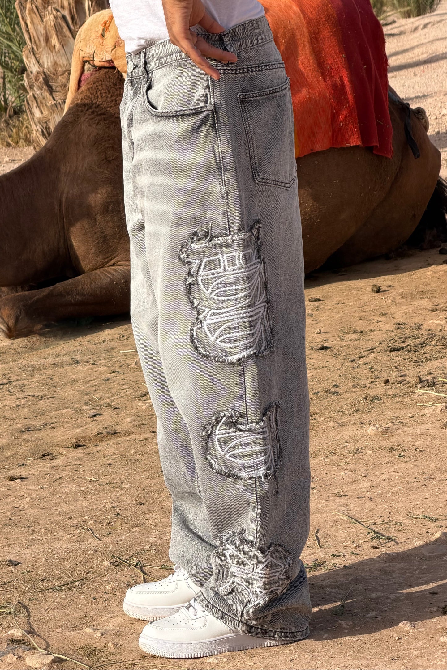 BAGGY JEANS L’INTROUVABLE (GREY)