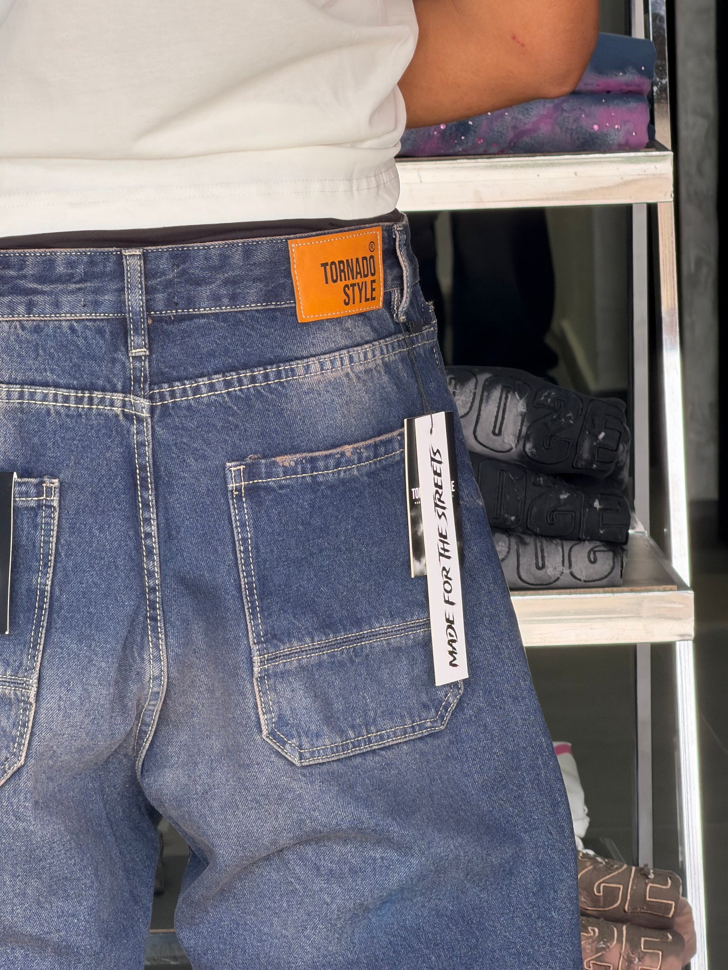 SKATER JORTS TORNADO STYLE DIRTY FONCE