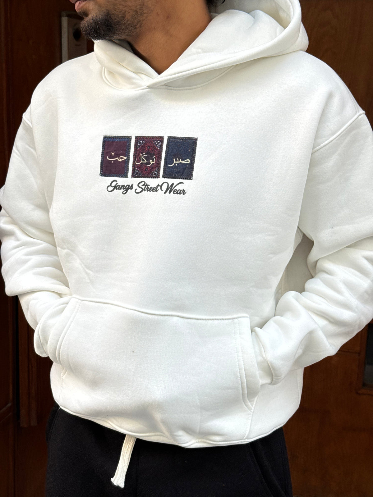 HOODIES (حب) WHITE BL