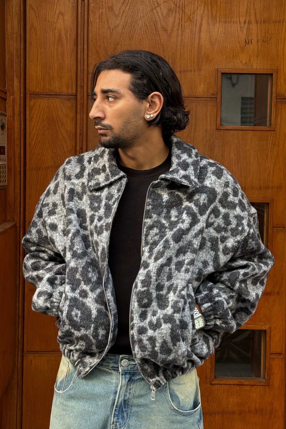 JACKET TIGER GREY PZ
