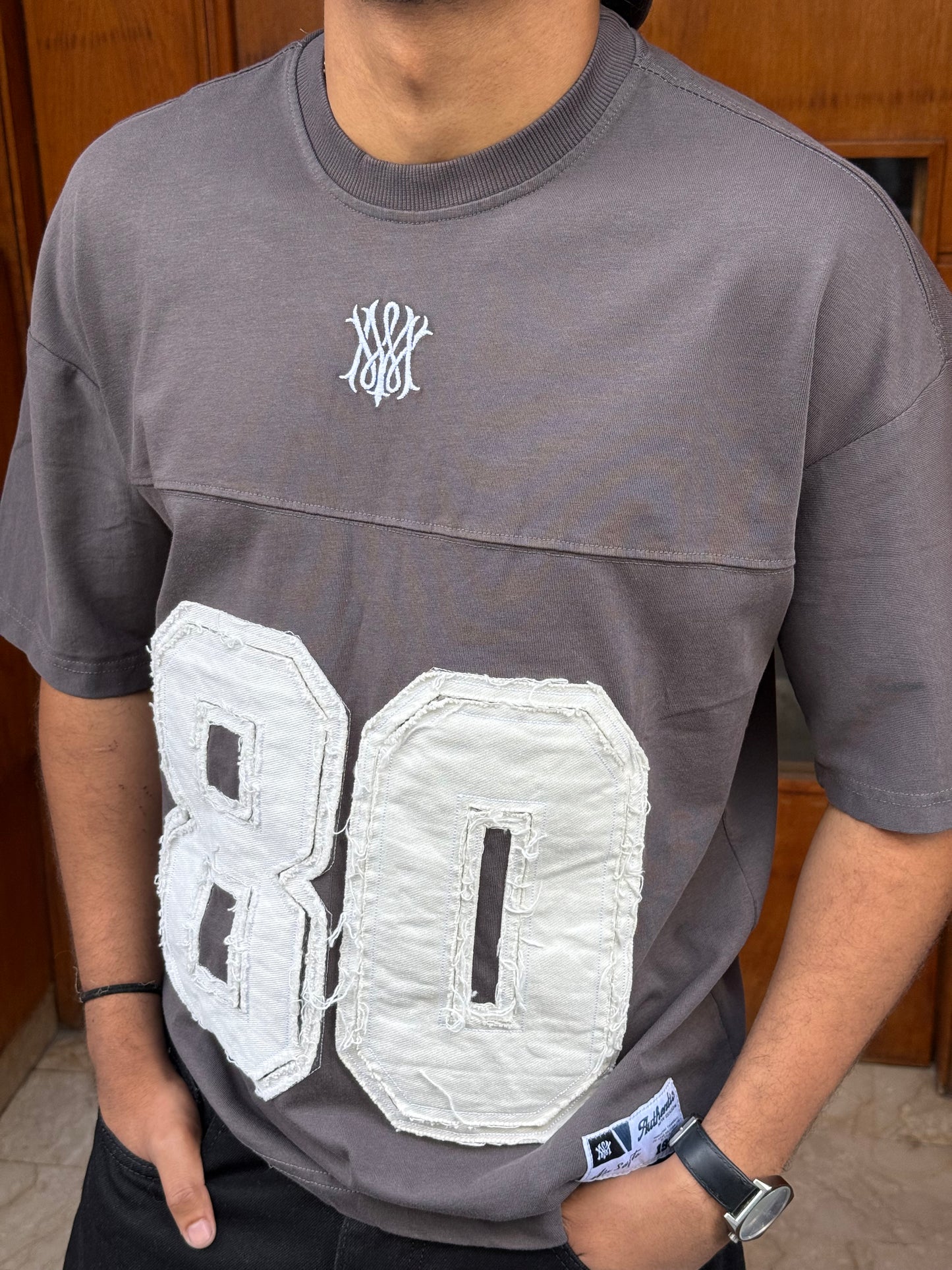 T-SHIRT MS 80 GREY