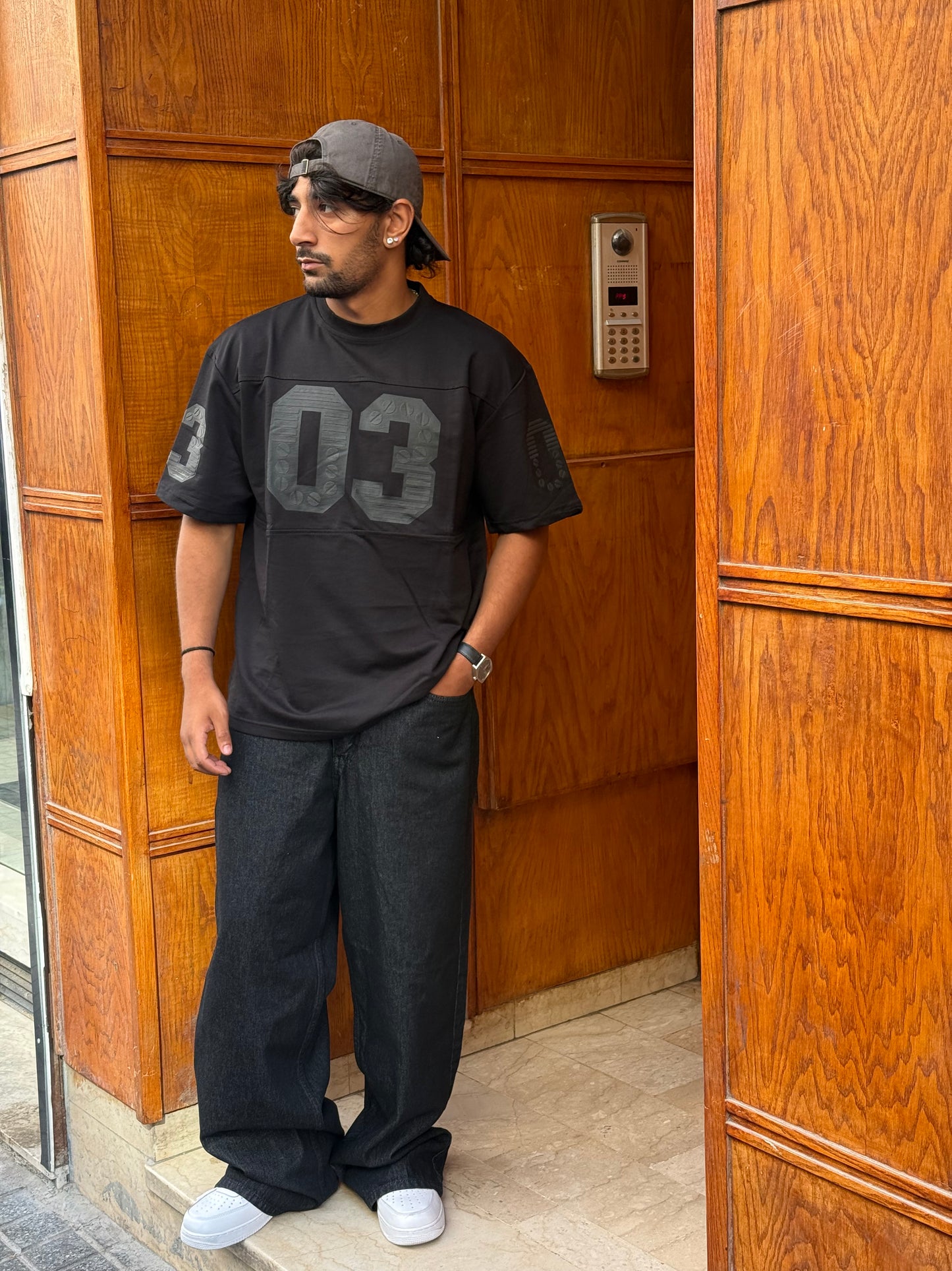 T-SHIRT BU 03 BLACK T-51