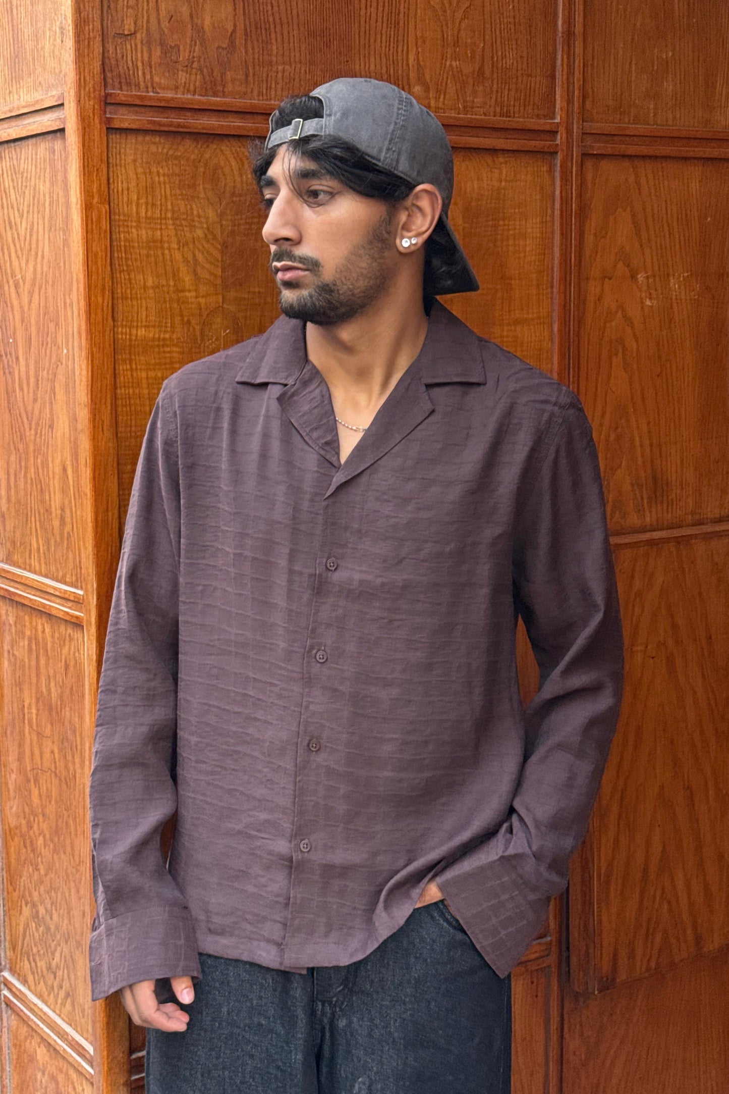 CHEMISE NGR BROWN 017