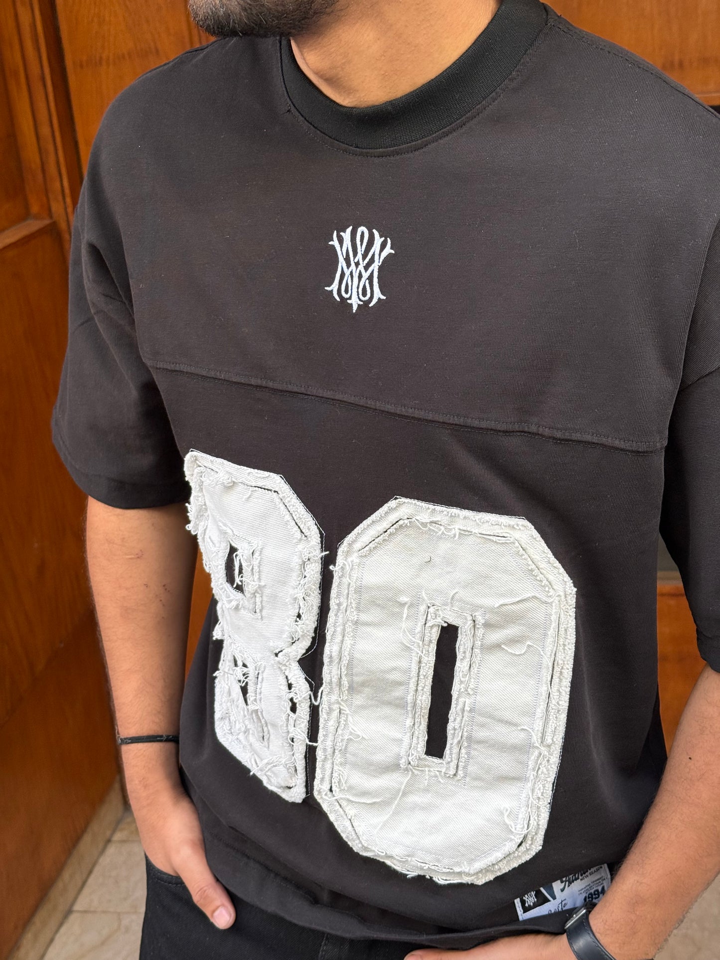T-SHIRT MS 80 BLACK