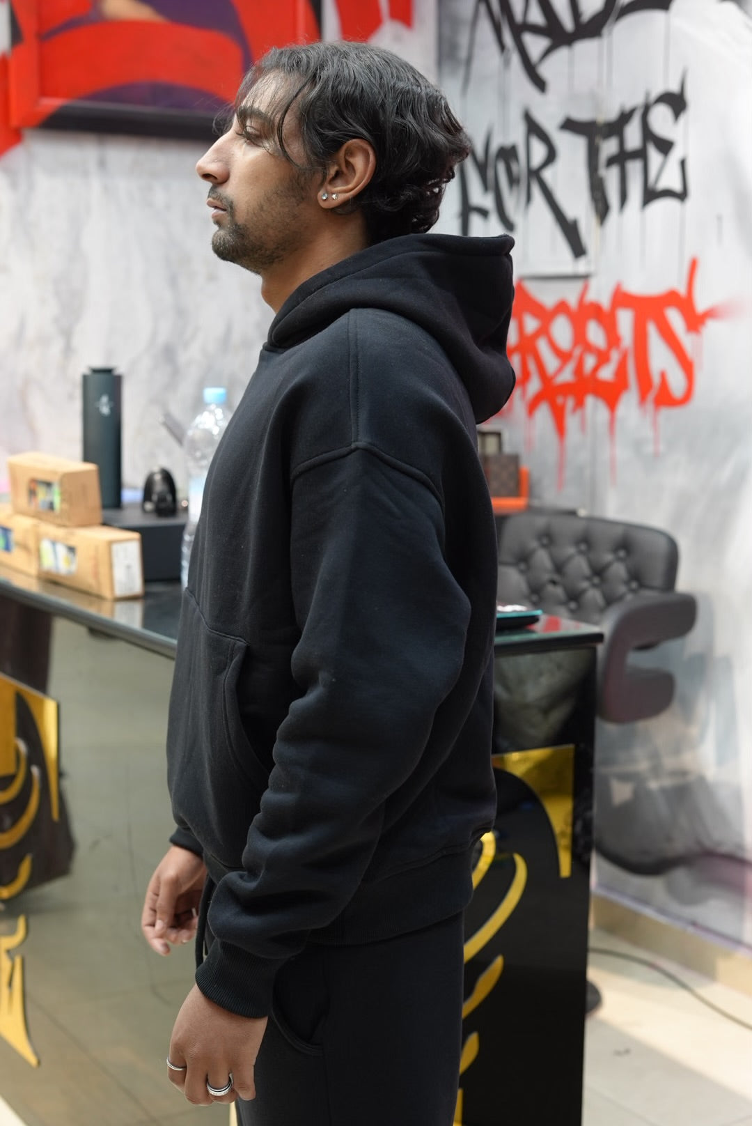 ENSEMBLE SWEATPANTS BLACK 9435