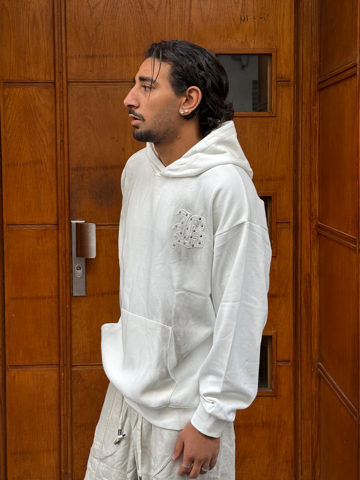 HOODIES B WHITE CN