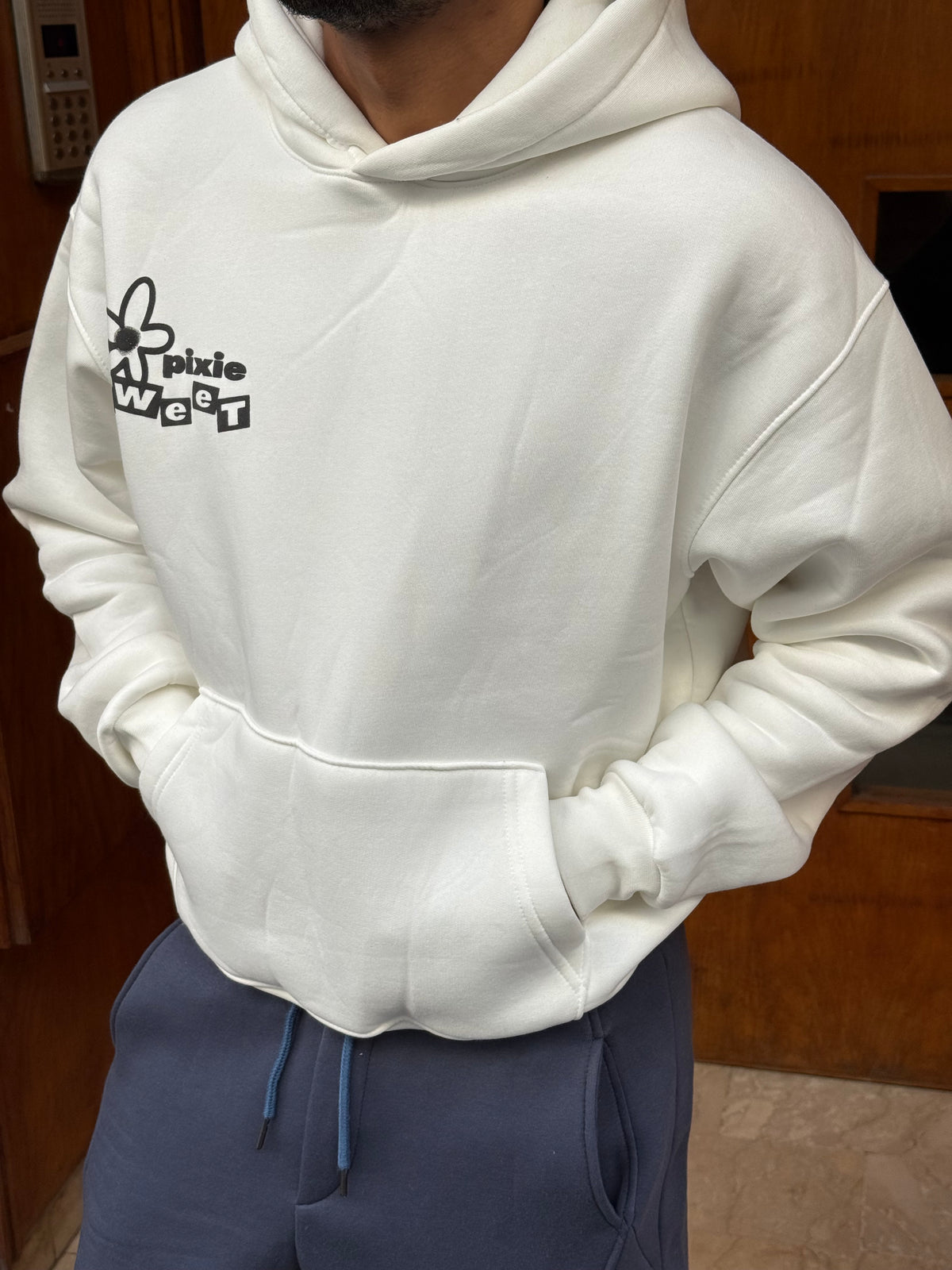 HOODIES PIXIE SWEET WHITE BL
