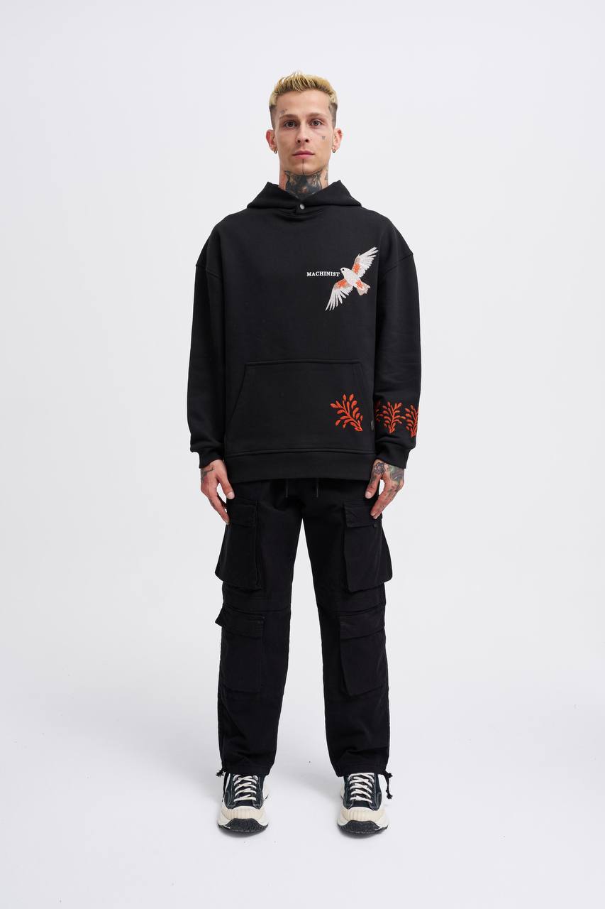 HOODIES MACHINIST BLACK M3525