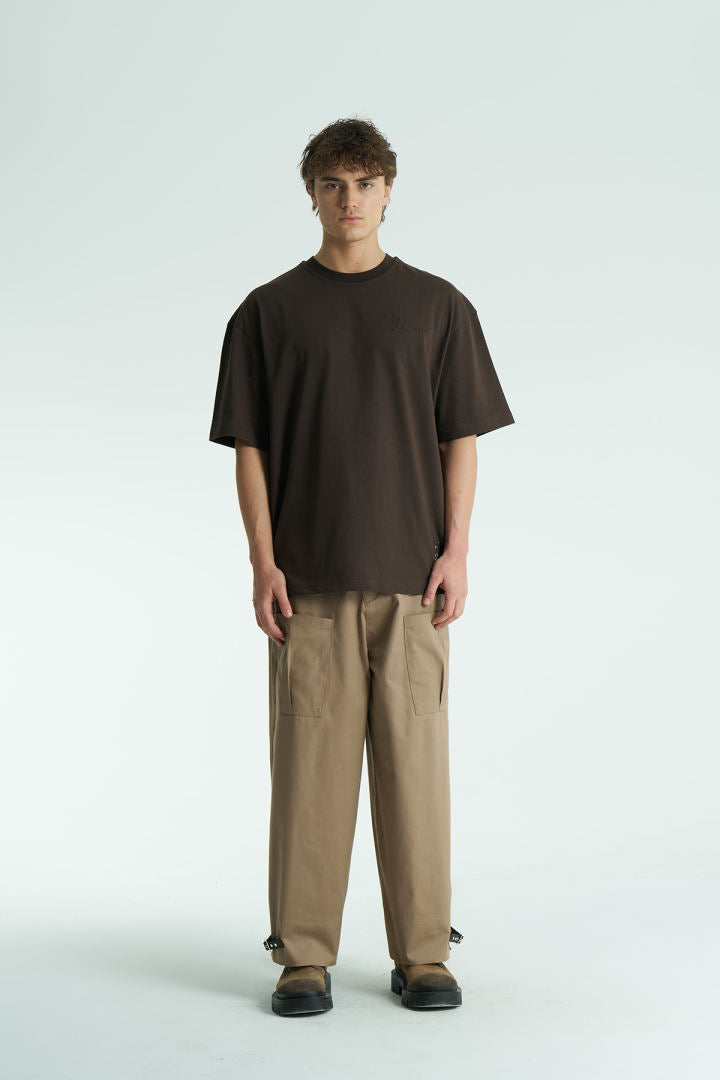T-SHIRT SW BROWN 5082
