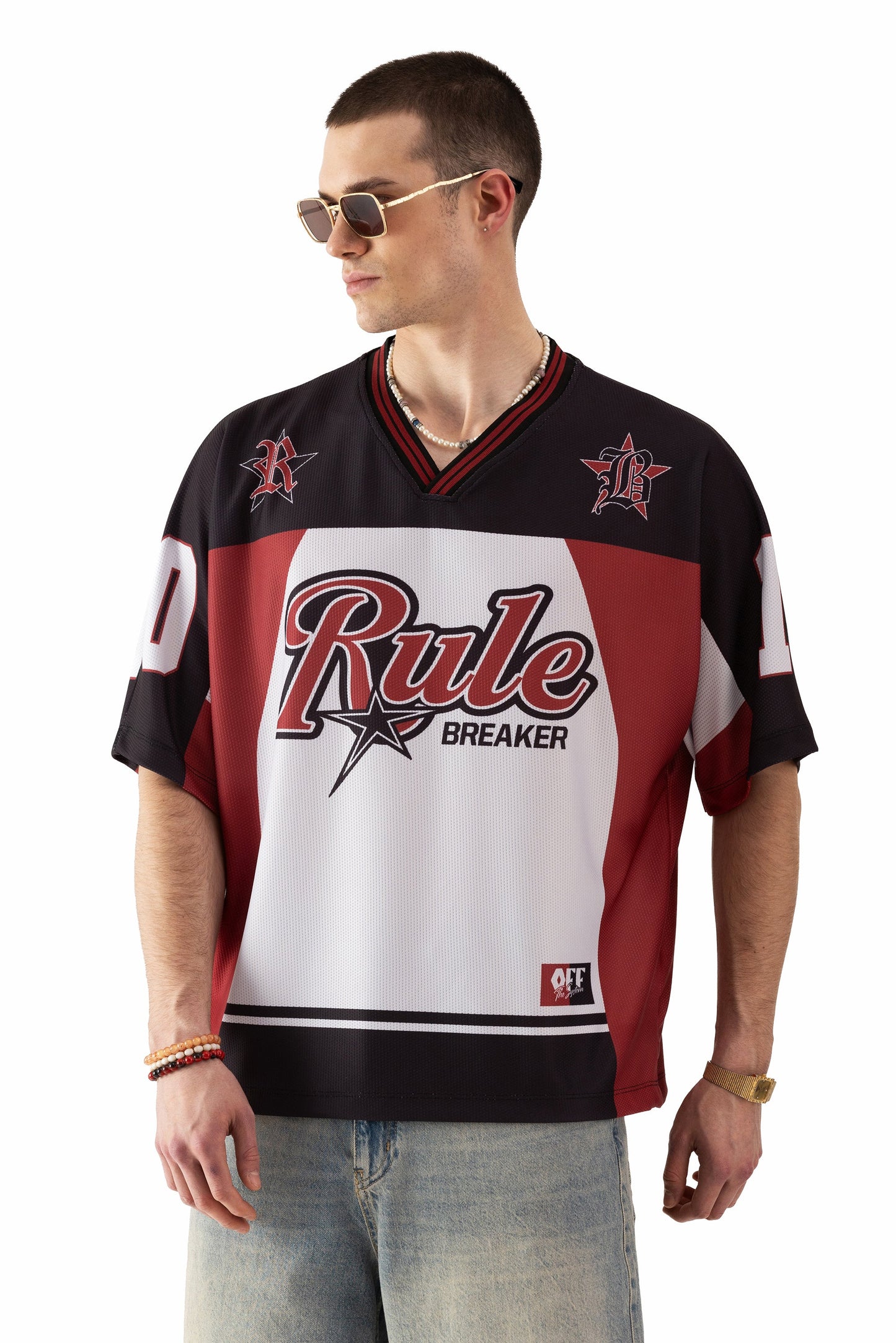 AMERICAN T-SHIRT RULE RED 8859