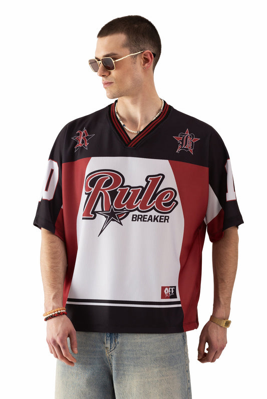 AMERICAN T-SHIRT RULE RED 8859