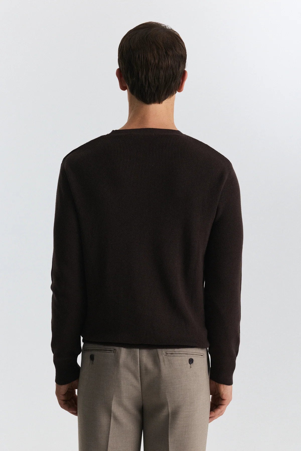 JUMPER BASIC BROWN A25Y3153 ANT