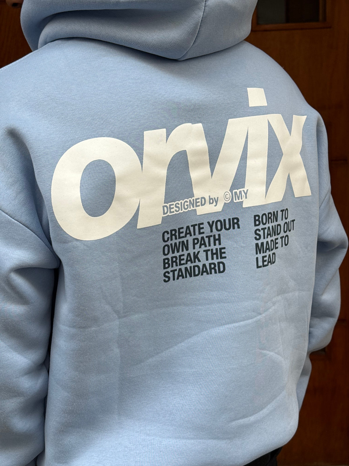 HOODIES ORVIX 01 ICE BLUE OVX