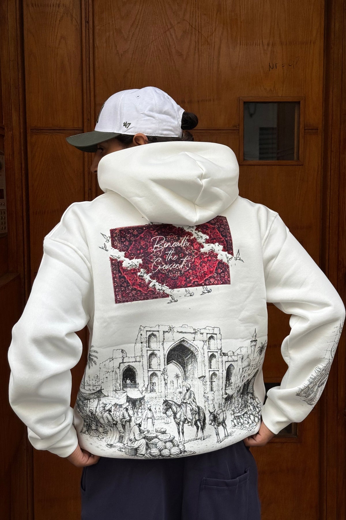 HOODIES SW WHITE 5285