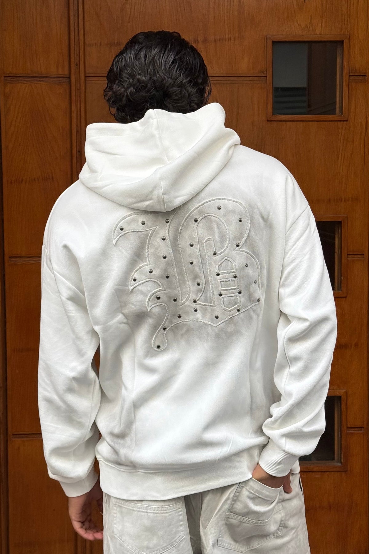 HOODIES B WHITE CN