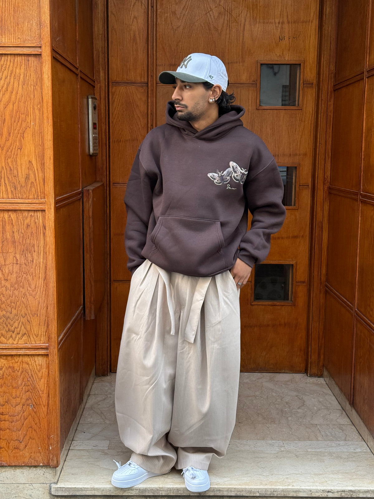 HOODIES SW BROWN 5259