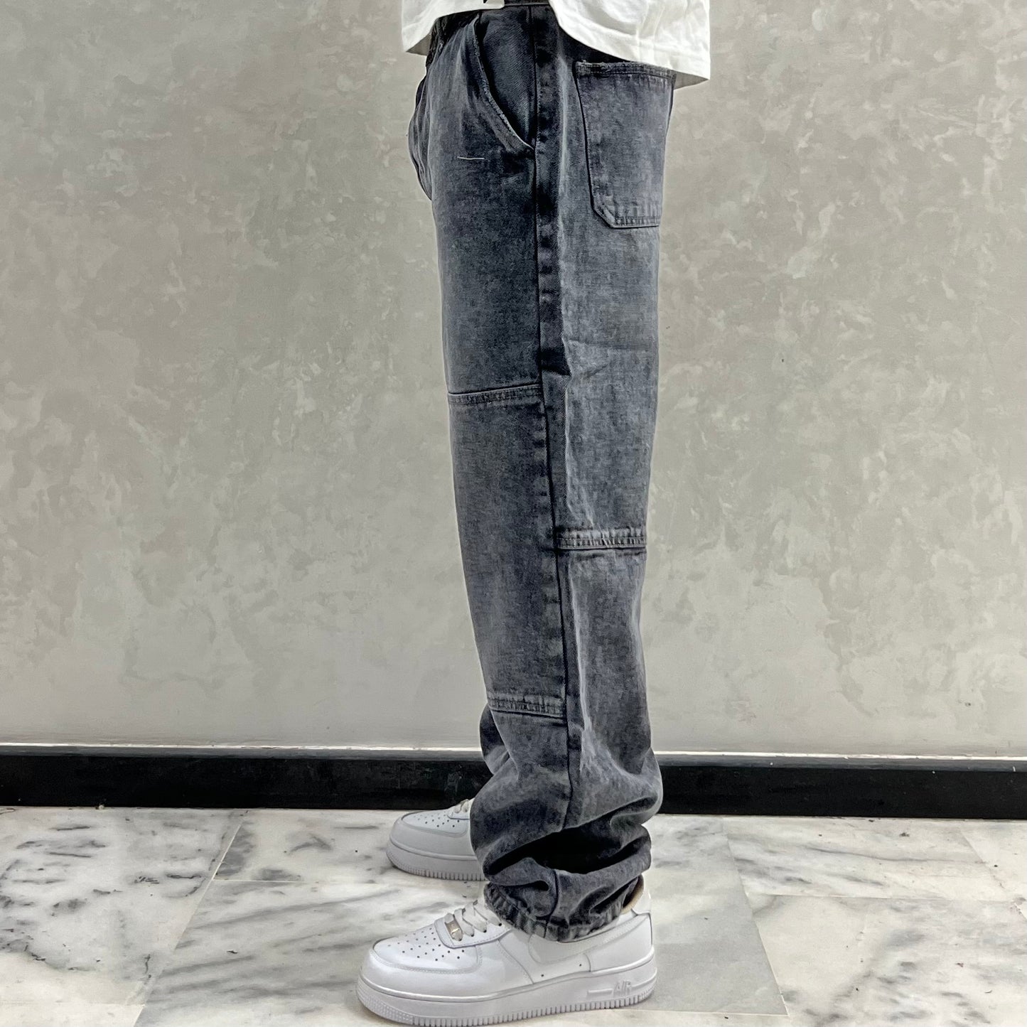 BAGGY JEANS LAVA (GRIS)