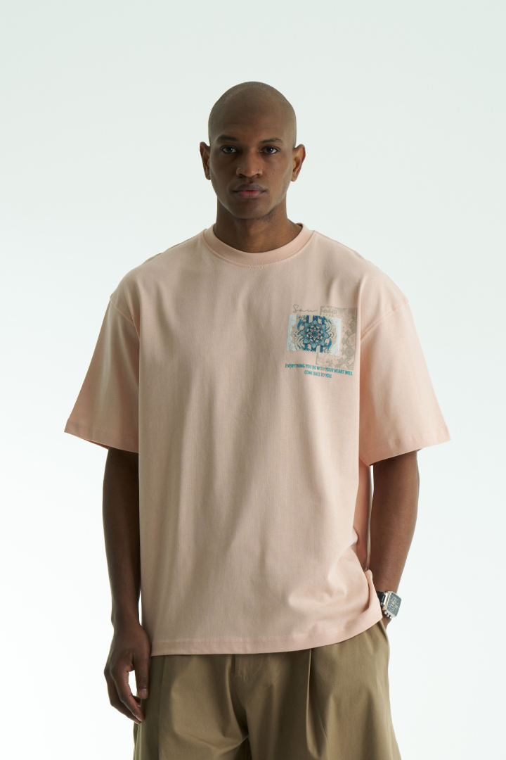 T-SHIRT SW PINK 5075
