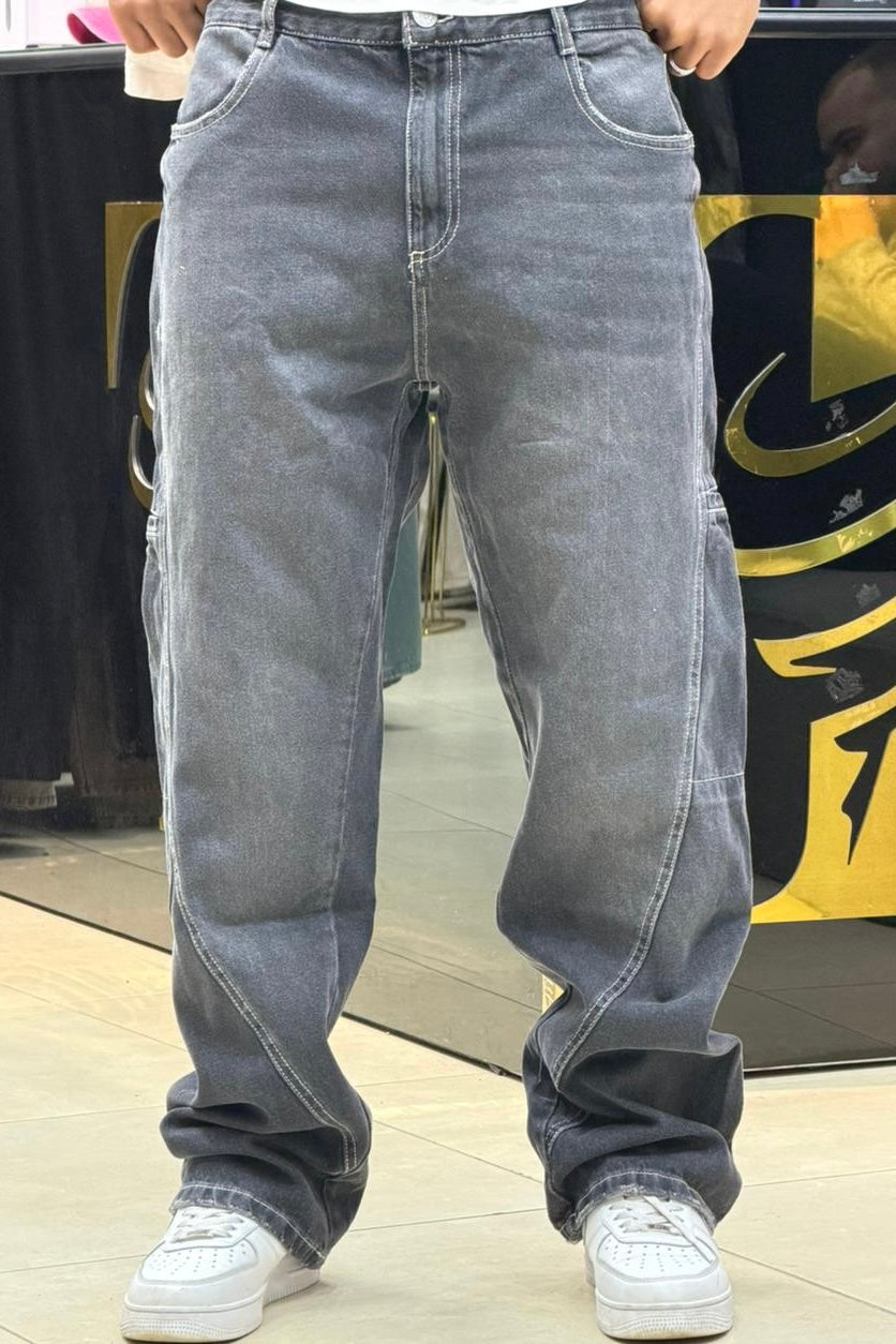 TWISTER JEANS GRIS NOIR