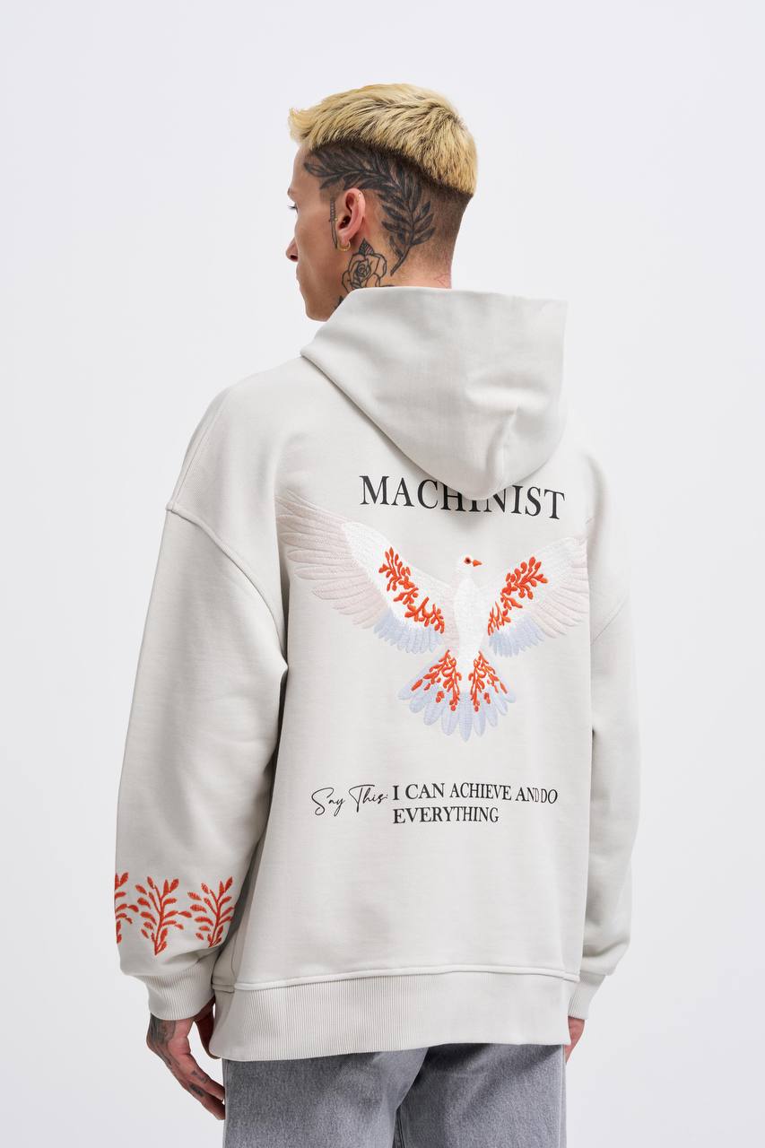 HOODIES MACHINIST GREY M3525