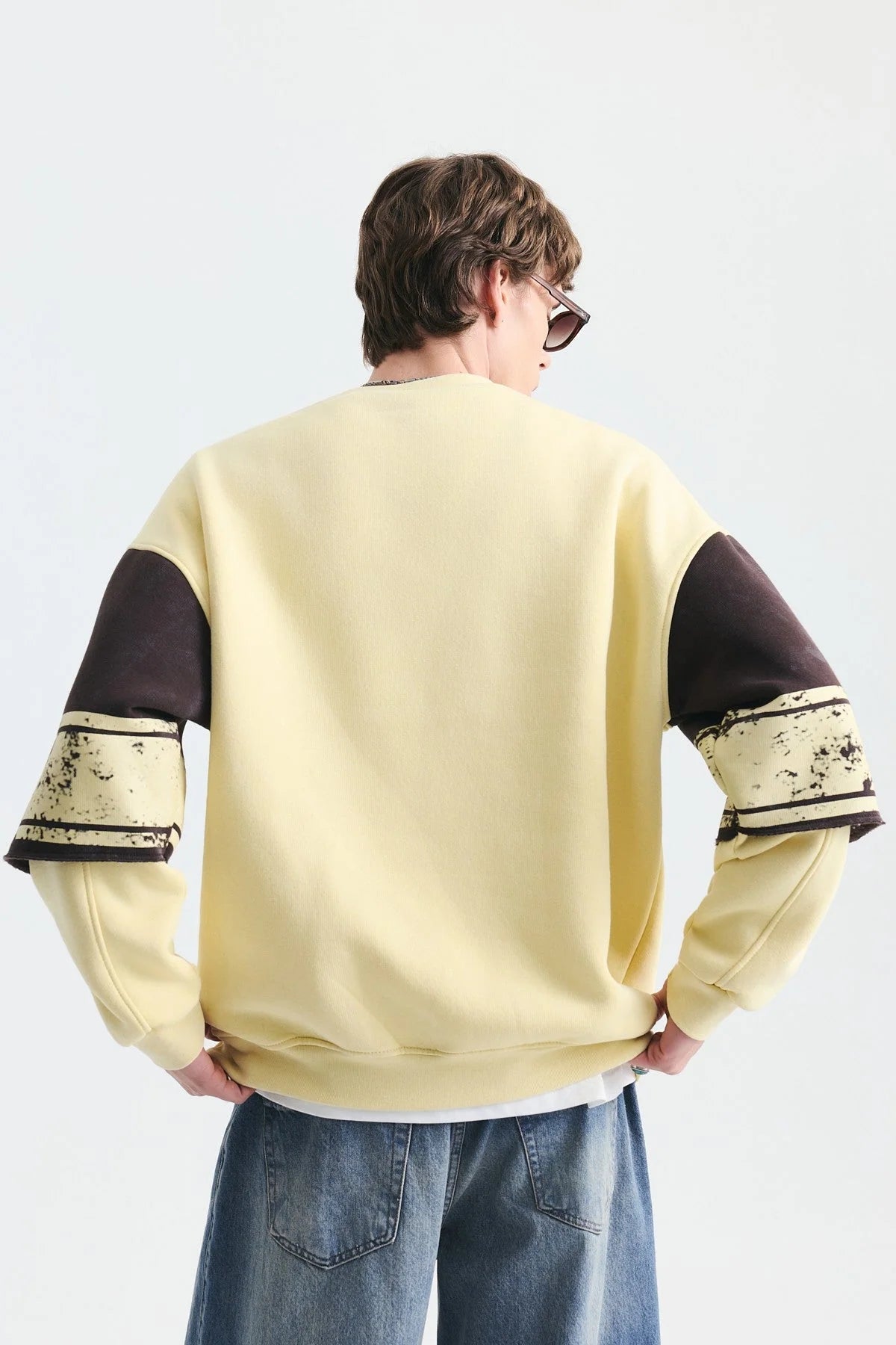 SWEATSHIRT BORN YELLOW VM V70-237
