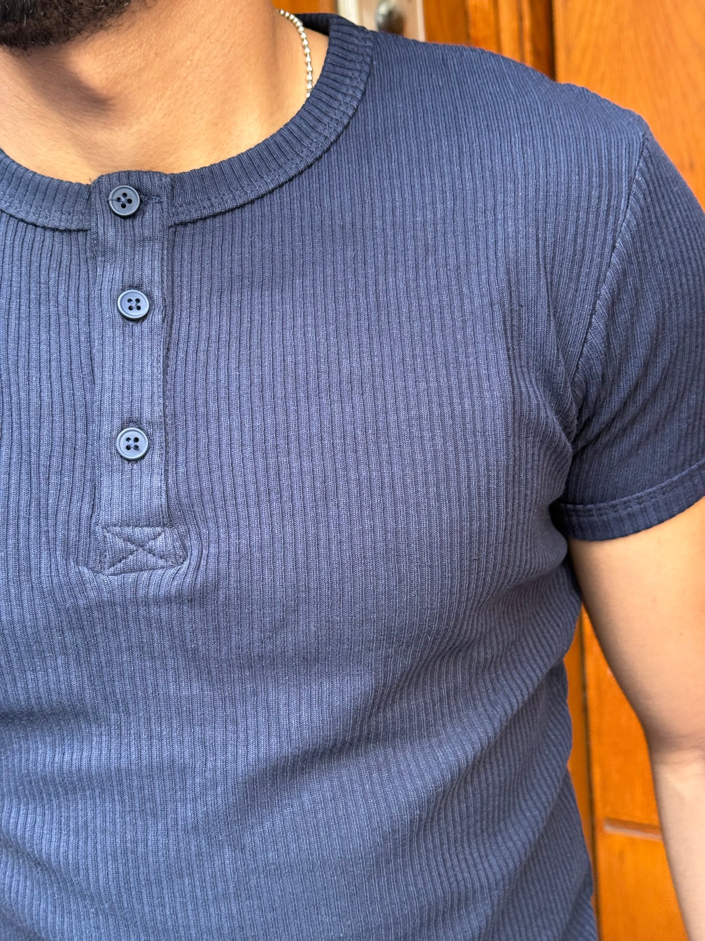 T-SHIRT SLIM FIT BLUE NGR 998