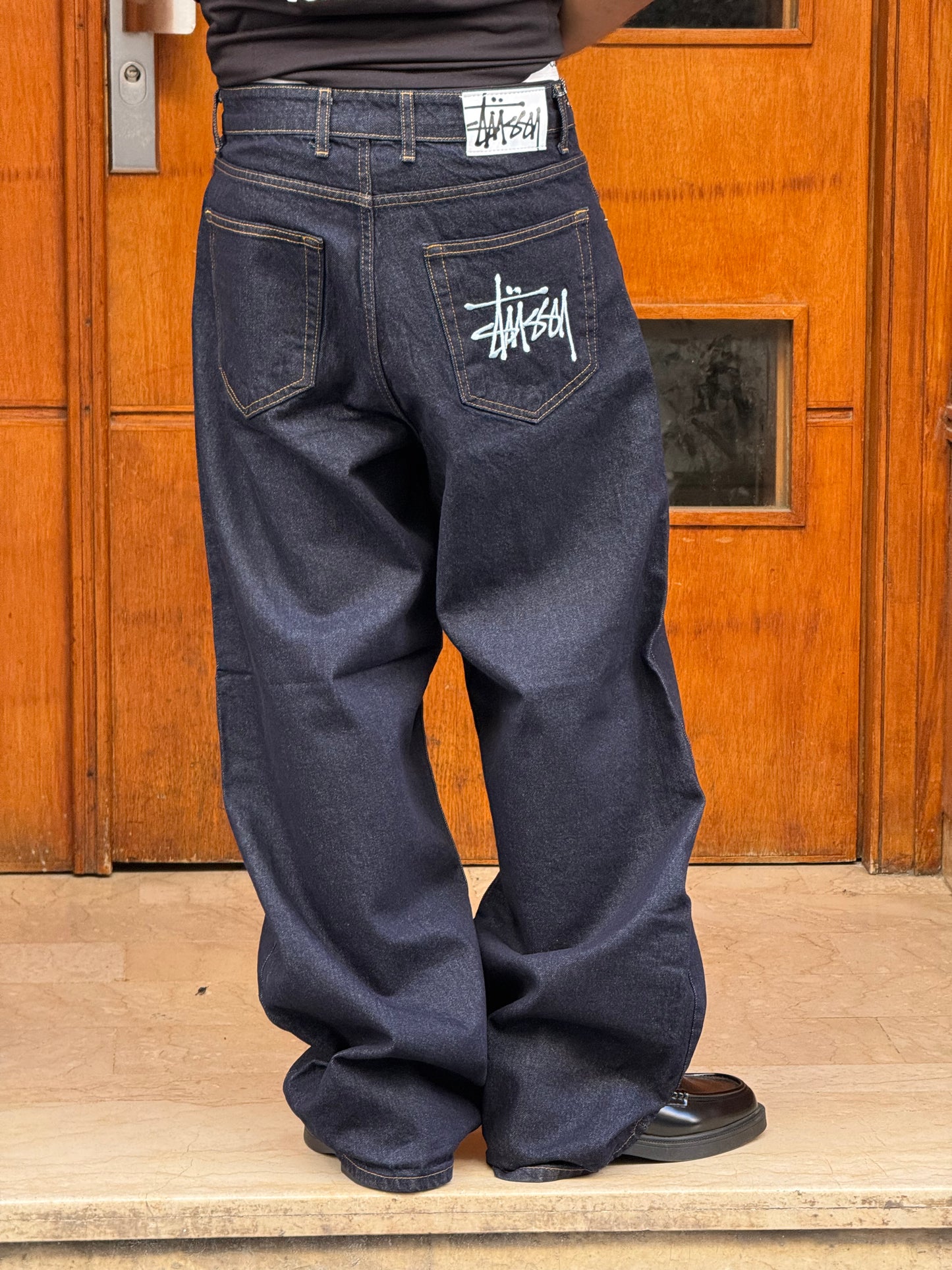 SUPPER BAGGY STUSSY BRIDGE BLEU