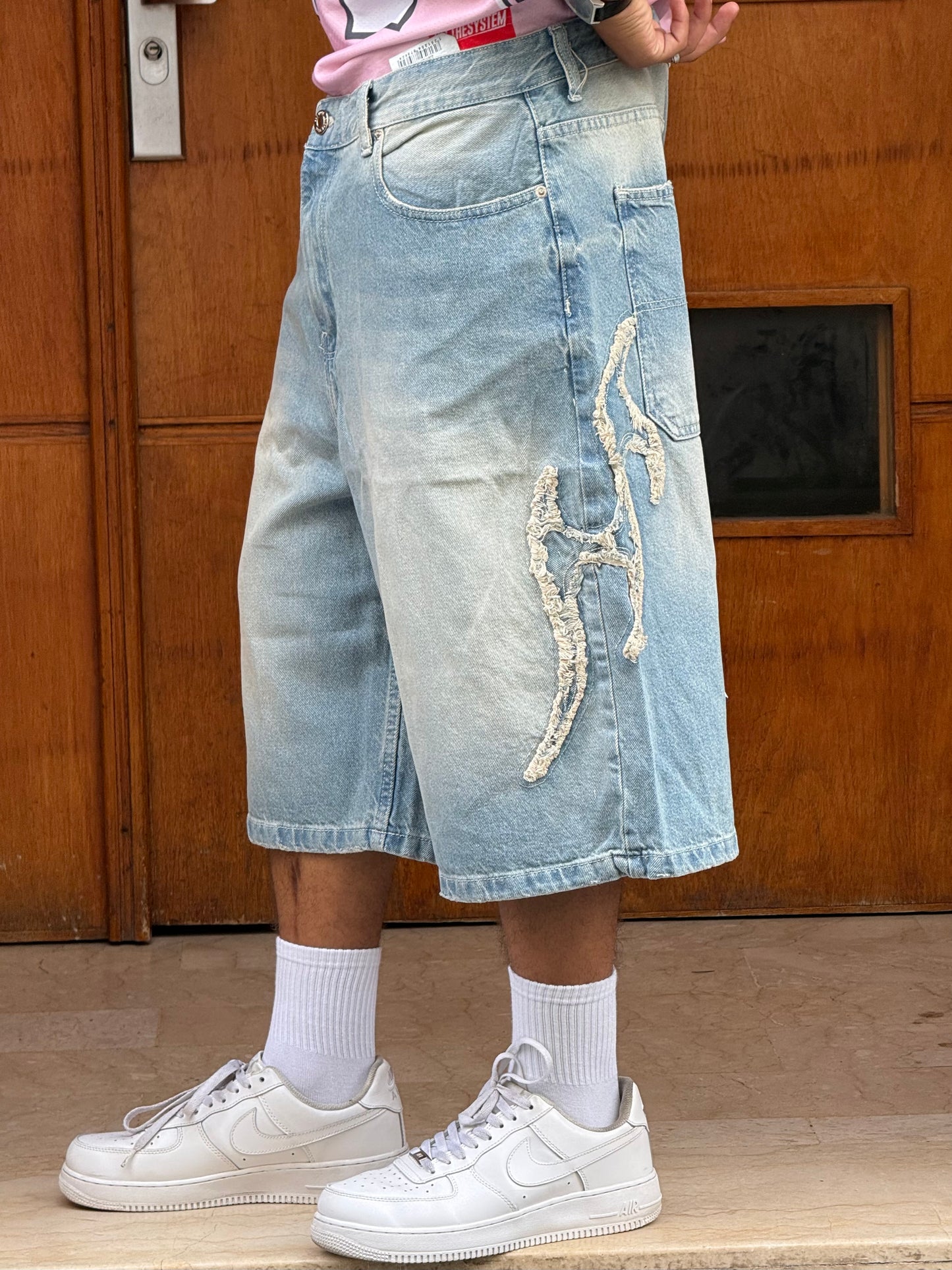 BAGGY JORTS FIRE DIRTY CLAIR BS