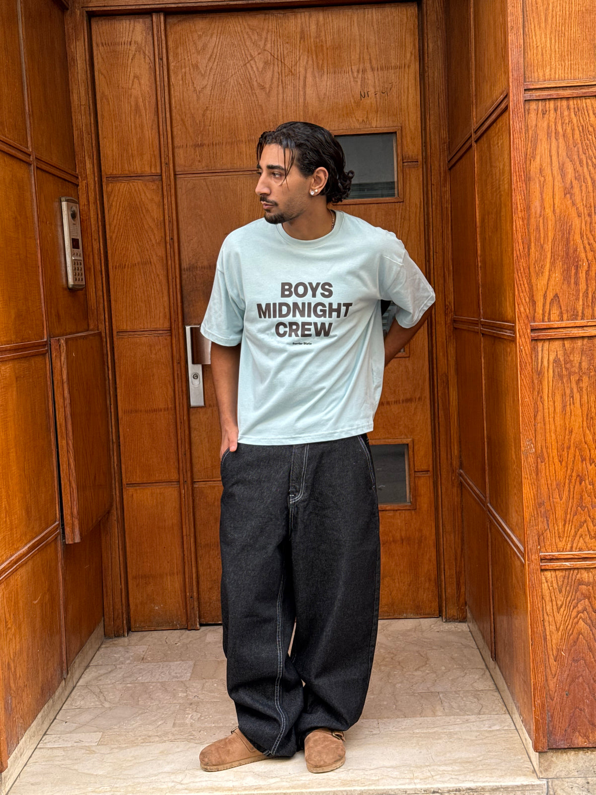 SUPPER BAGGY JEANS (NOIR BRUT)