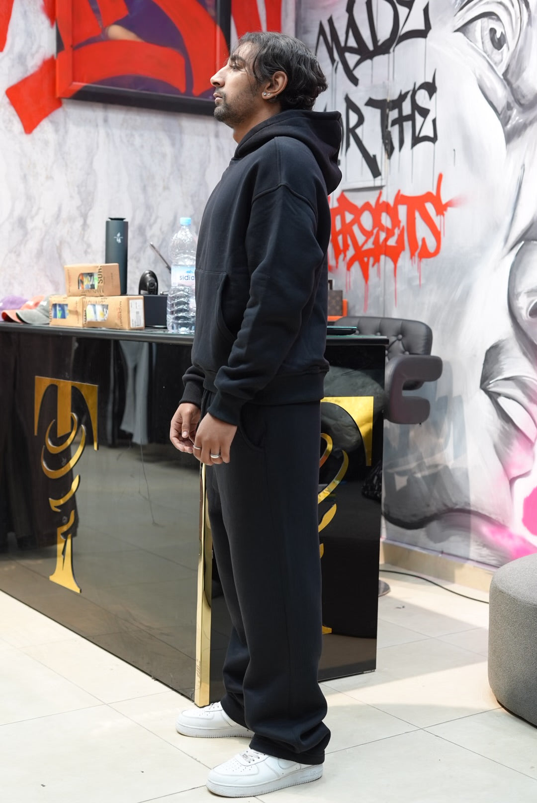 ENSEMBLE SWEATPANTS BLACK 9435