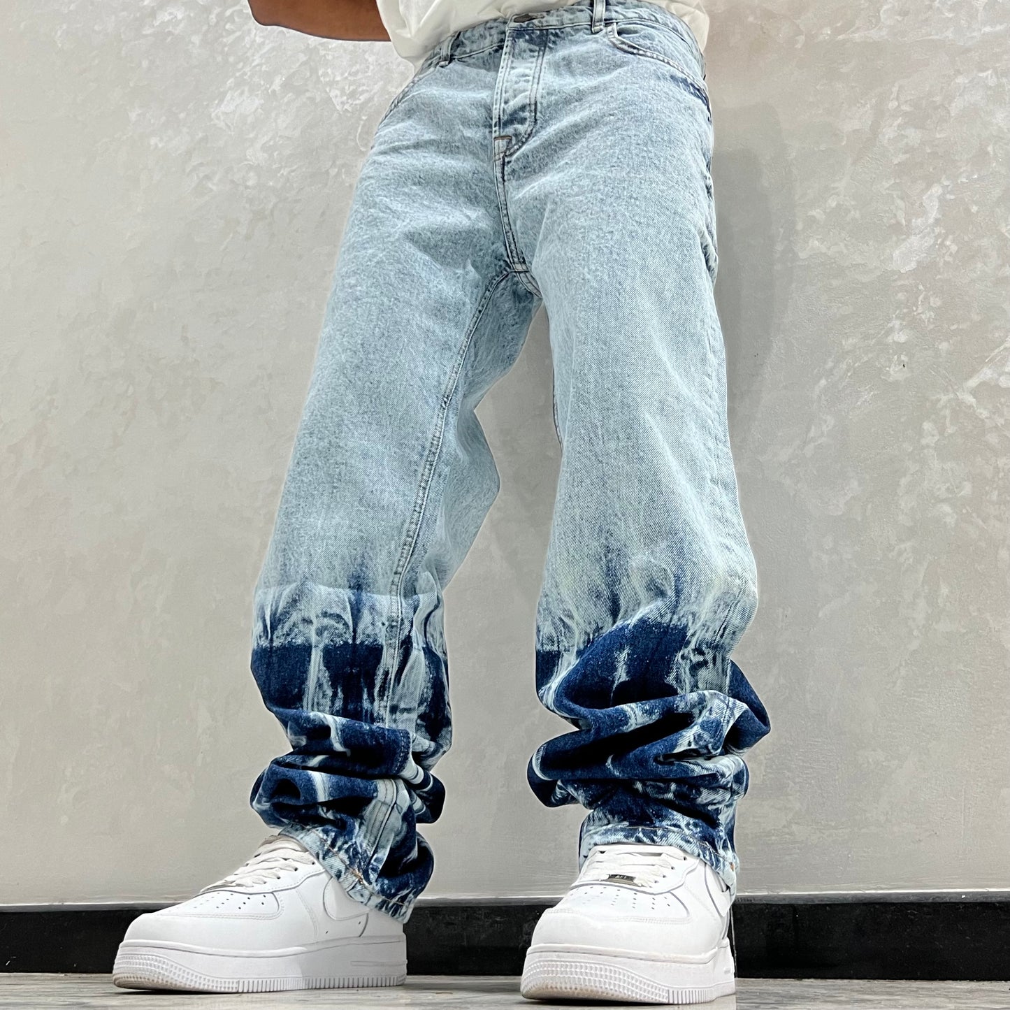 BAGGY JEANS BI (FIRE) delave