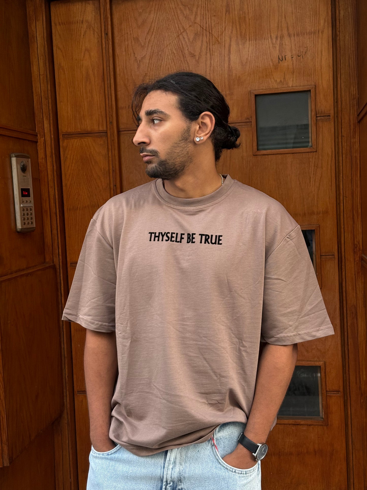 T-SHIRT BU BROWN T-21